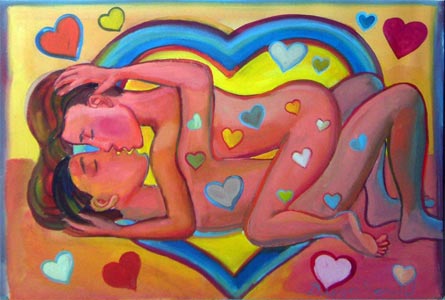 Amor 6, cuadro del artista Diego Manuel